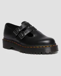 Dr.Martens 8065 II Bex Glattleder Mary Jane Plateauschuhe in Schwarz Schwarz