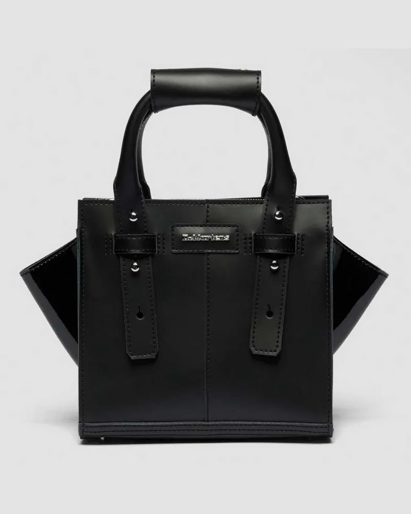 Dr.Martens Kleine Leder Tote Bag in Schwarz Schwarz