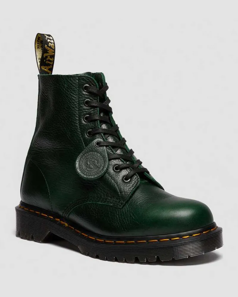 Dr.Martens 1460 Pascal Lederstiefeletten in Grün, Größe Grün