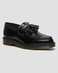 Dr.Martens Glatt Leder Adrian Glatte Loafer in Schwarz Schwarz