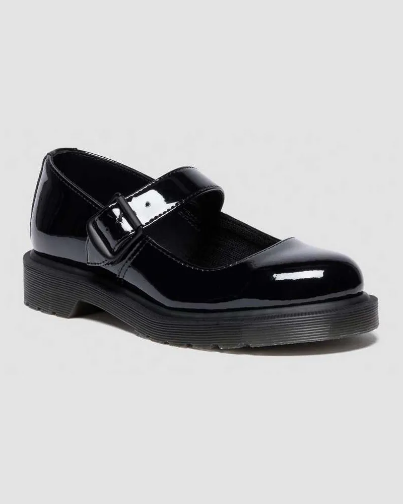 Dr.Martens Mariel II Glattleder Schuhe Mit Riemen in Schwarz, Größe Schwarz