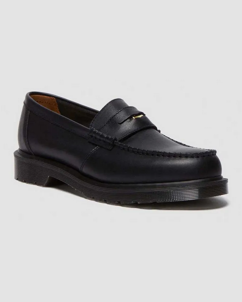 Dr.Martens Penton Classic Calf Leder Loafer in Schwarz, Größe Schwarz