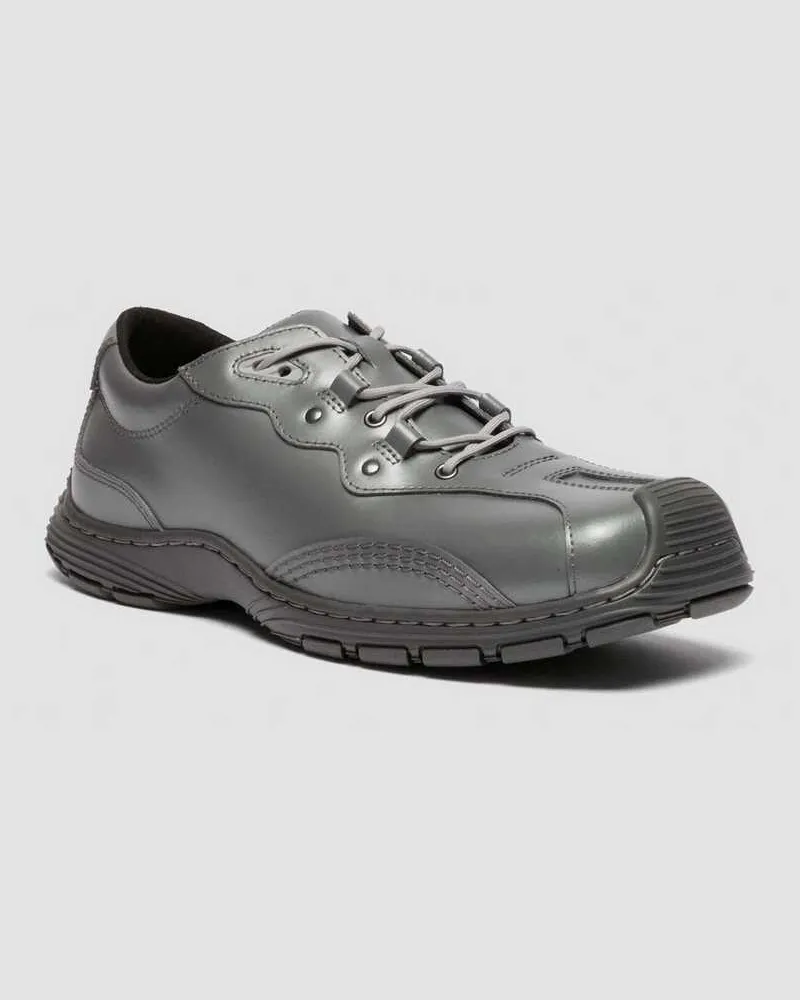 Dr.Martens Aurix Satin Finish Leder 5I Schuhe in Grau, Größe Grau