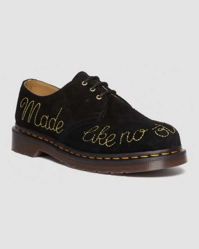 Dr.Martens Suède 1461 Desert Oasis Wildleder Schuhe in Schwarz, Größe Schwarz