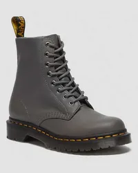 Dr.Martens 1460 Pascal Virginia Leder Schnürstiefel in Grau Grau