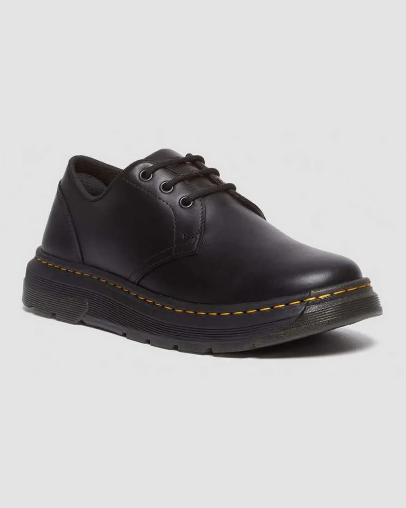 Dr.Martens Crewson Lo Leder Schuhe in Schwarz, Größe Schwarz