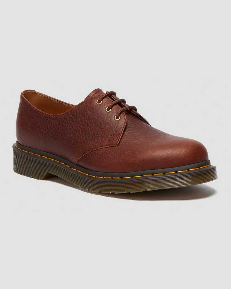 Dr.Martens 1461 Ambassador Leder Oxford Schuhe in Braun, Größe Braun