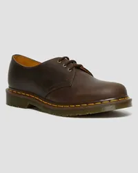 Dr.Martens 1461 Crazy Horse, Leder, Dunkel, Schuhe in Braun Braun