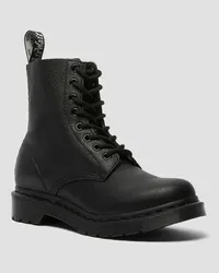 Dr.Martens 1460 Pascal Virginia Mono Stiefel, Leder in Schwarz Schwarz