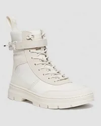 Dr.Martens Combs Tech Poly & Wildleder Utility Stiefel in Creme Creme