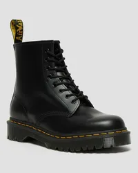 Dr.Martens 1460 Bex Glatte Stiefel, Leder in Schwarz Schwarz