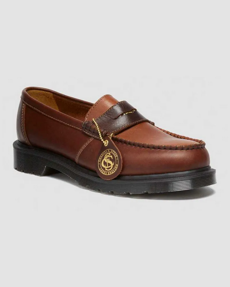 Dr.Martens Penton Classic Calf Leder Loafer in Braun, Größe Braun