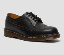 Vintage 3989 Quilon Leder Brogues Schuhe in Schwarz, Größe