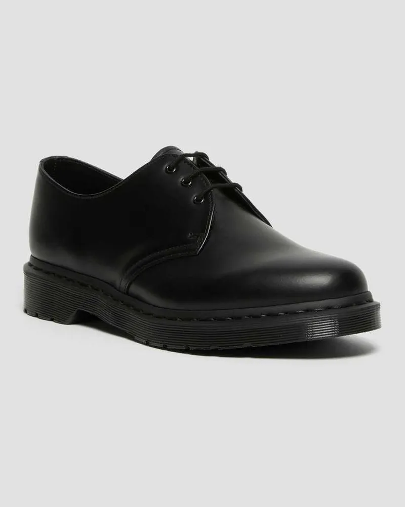 Dr.Martens 1461 Mono Glattleder Oxford Schuhe in Schwarz, Größe Schwarz