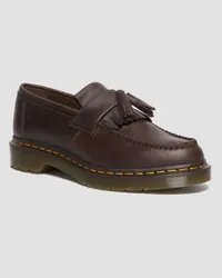 Dr.Martens Adrian Crazy Horse Leder Tassel Loafer in Braun Braun