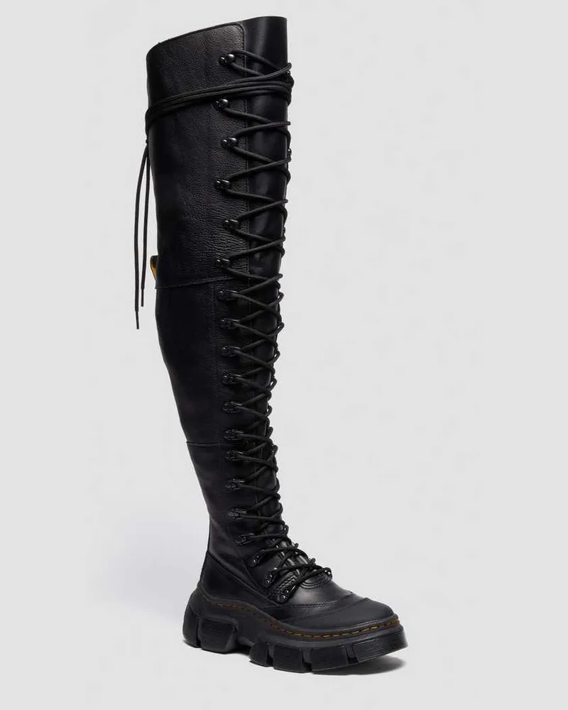 Dr.Martens Dmxl Xtrm Hi Soft Leder Stiefel in Schwarz, Größe Schwarz