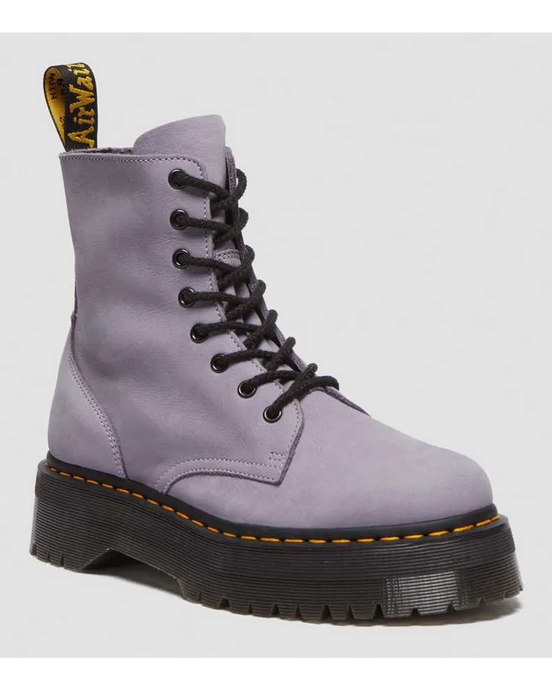 Dr.Martens Jadon III Buttersoft Leder Plateaustiefel in Violett Violett