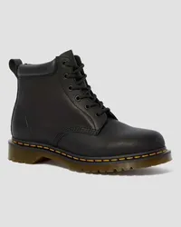 Dr.Martens 939 Benleder Schnürstiefel in Schwarz Schwarz