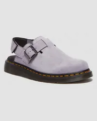 Dr.Martens Jorge II Wildleder Mules in Violett Violett