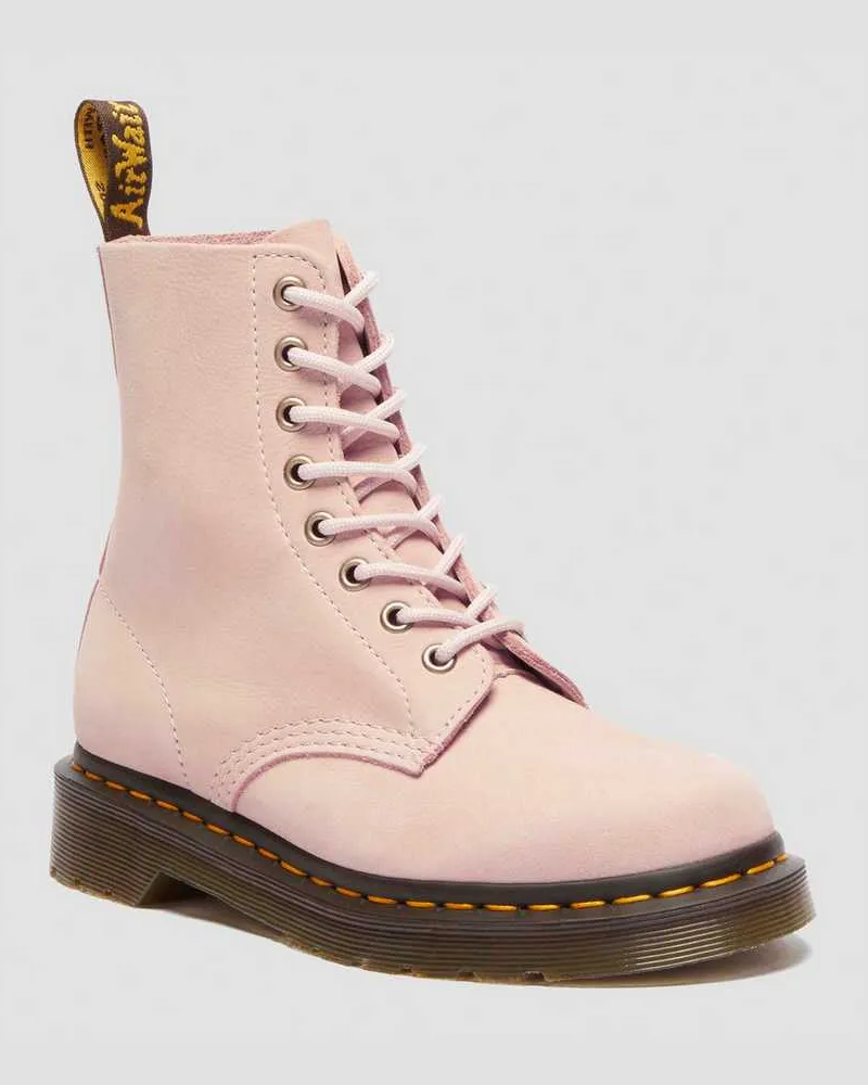 Dr.Martens 1460 Pascal Nubuck Leder Stiefel in Rosa, Größe Rosa