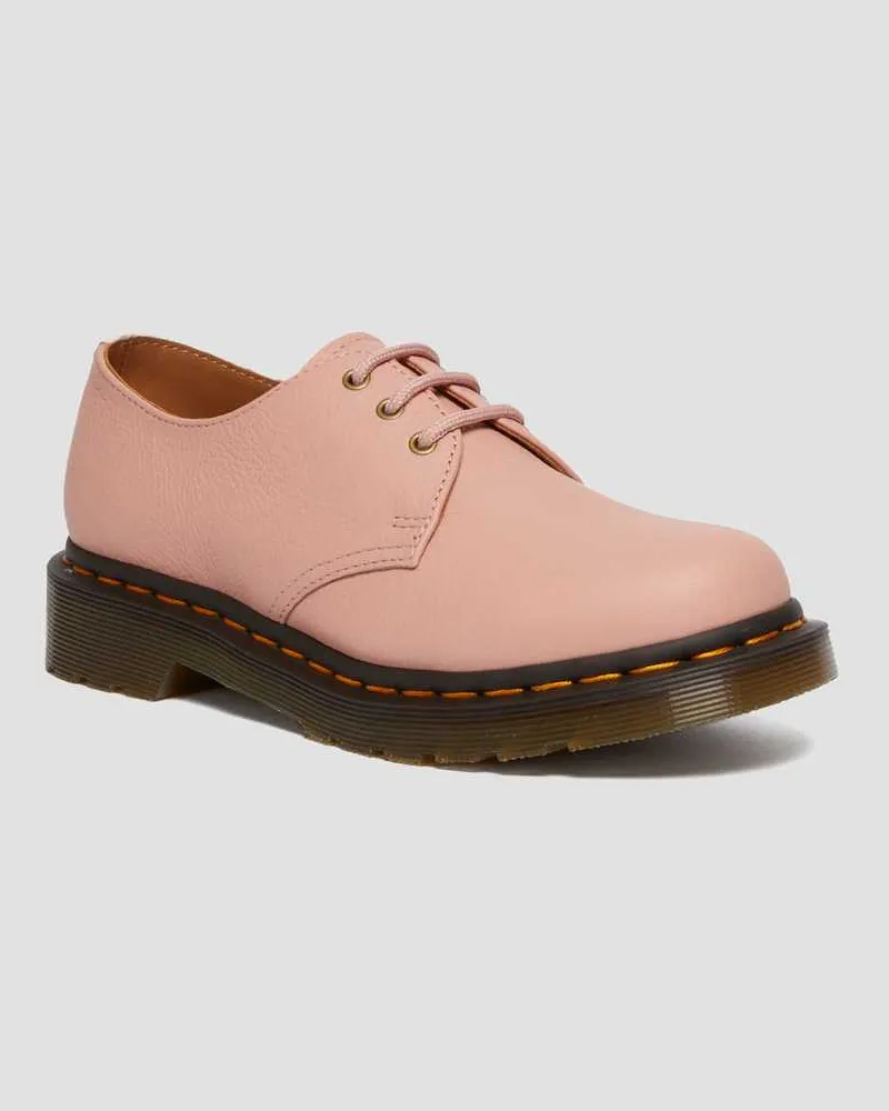 Dr.Martens 1461 Virginia Leder Oxford Schuhe in Rosa, Größe Rosa