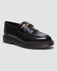 Dr.Martens Adrian Snaffle Glattleder Tassel Loafer in Schwarz Schwarz