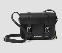 Umhängetasche, Kiev Leder Einheitsgröße in Schwarz