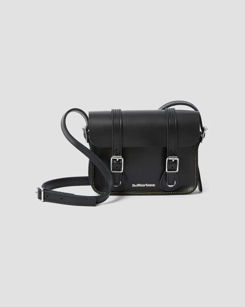 Dr.Martens Umhängetasche, Kiev Leder Einheitsgröße in Schwarz Schwarz