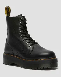 Dr.Martens Jadon III Pisa Plattform Stiefel, Leder in Schwarz Schwarz