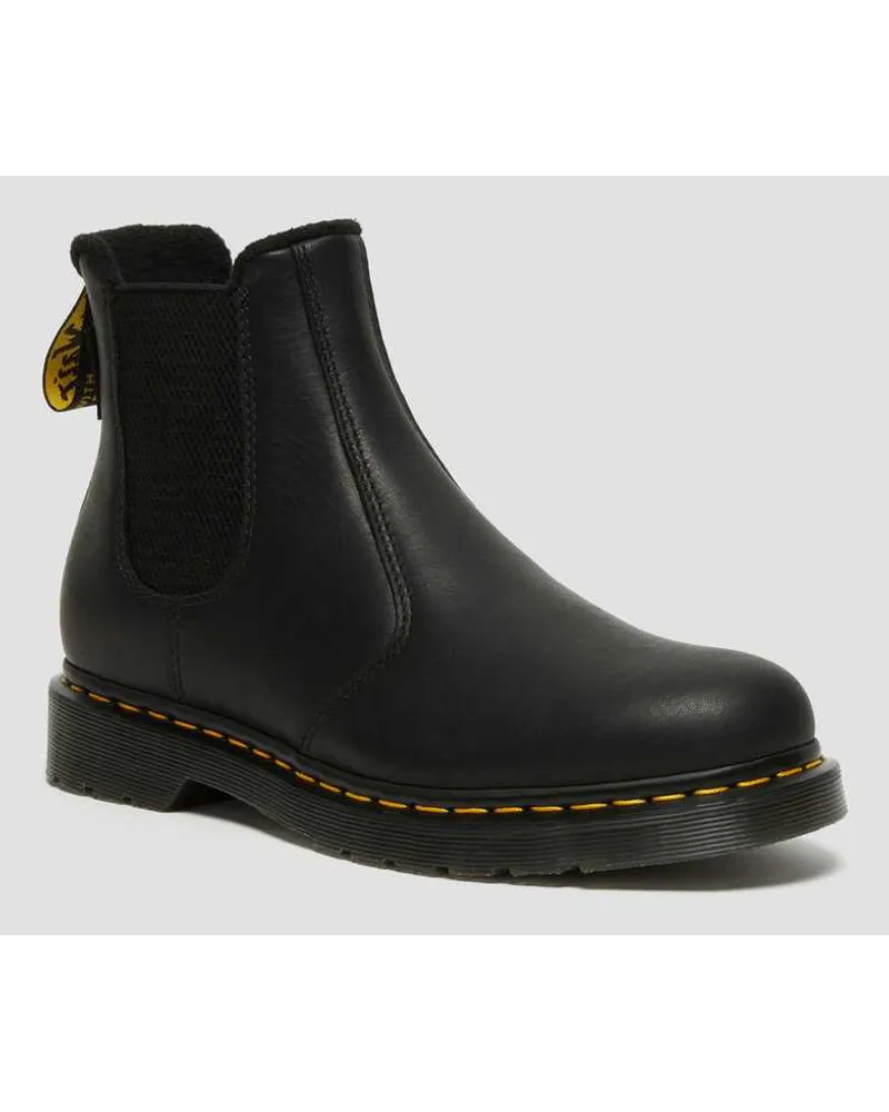 Dr.Martens 2976 Warmwair Valor Wp Leder Chelsea Stiefel in Schwarz Schwarz