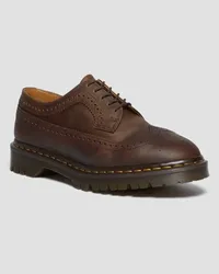 Dr.Martens 3989 Brogues Crazy Horse LederSchuhe in Braun Braun