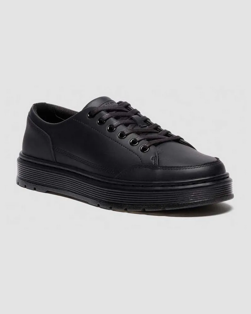 Dr.Martens Brookline Nappa Leder Schuhe in Schwarz, Größe Schwarz