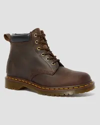 Dr.Martens 939 Ben Crazy Horse Leder Schnürstiefel in Braun Braun