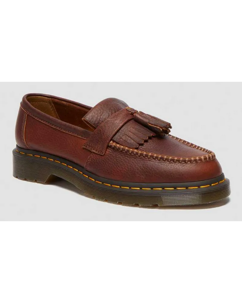 Dr.Martens Adrian Ambassador Leder Tassel Loafer in Braun Braun