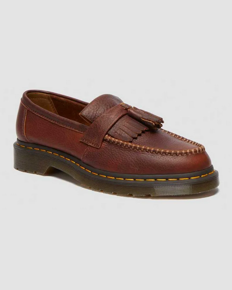Dr.Martens Adrian Ambassador Leder Tassel Loafer in Braun, Größe Braun