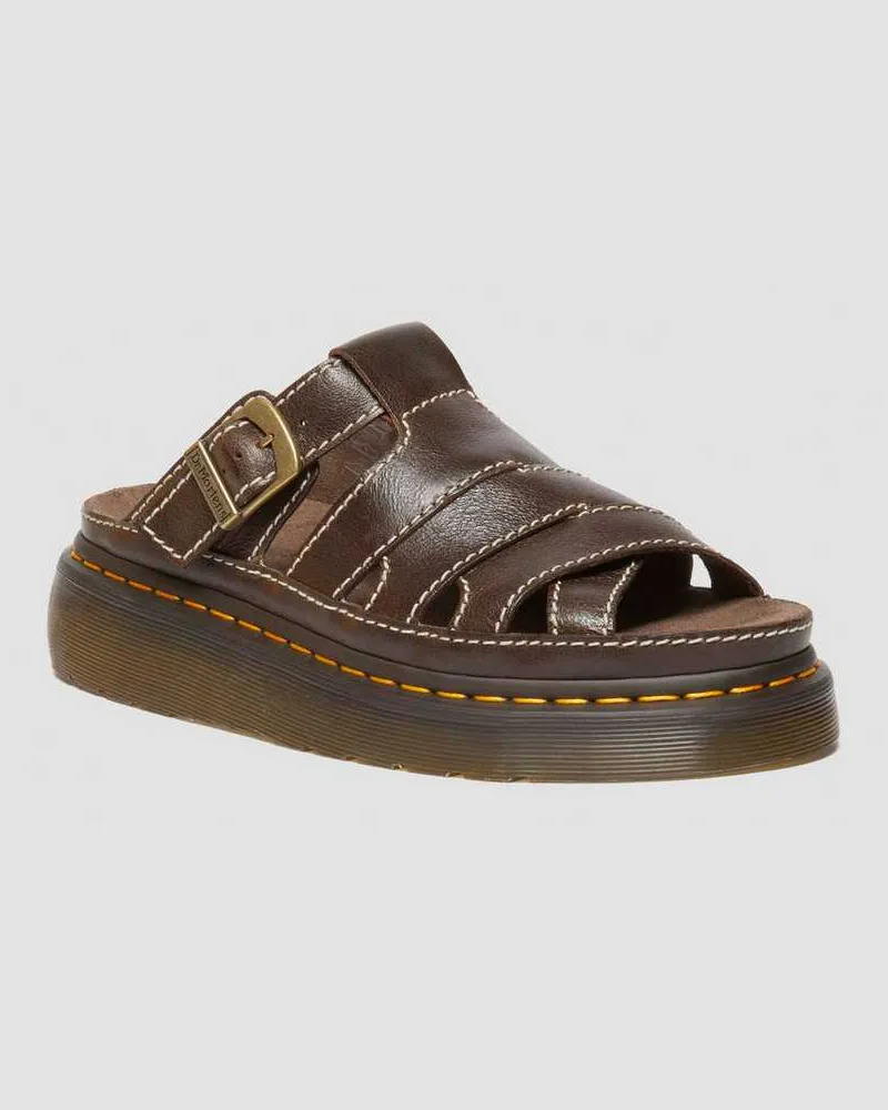 Dr.Martens Maxxy Slide Ar Rogue Leder Sandalen in Braun, Größe Braun