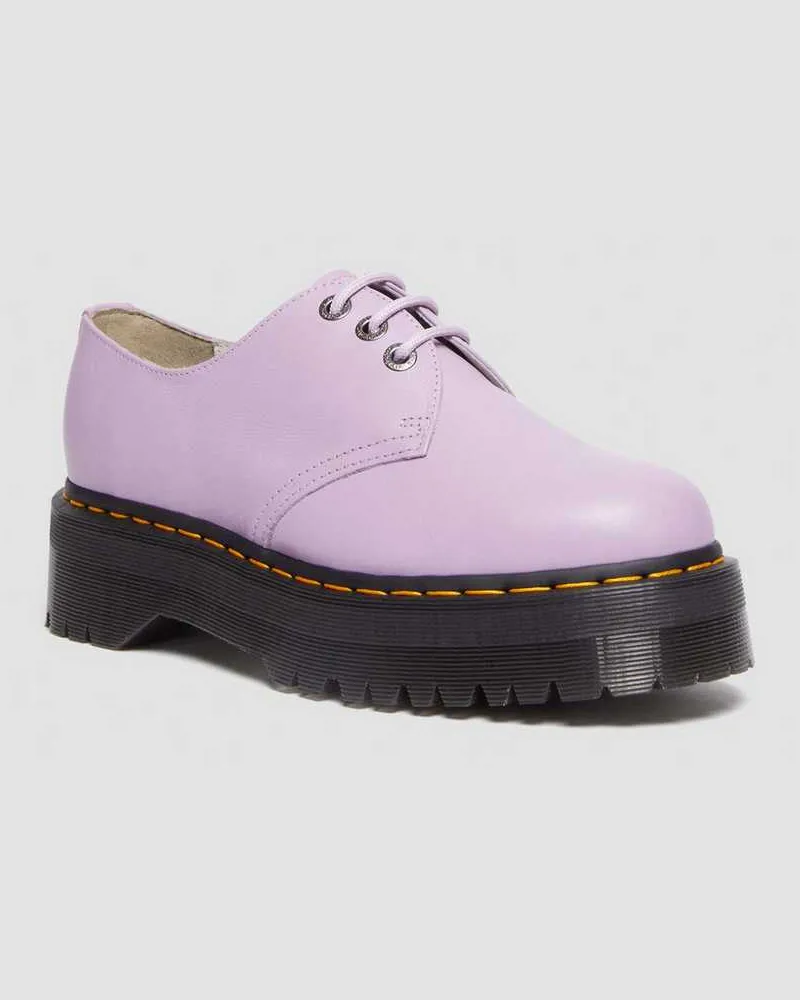 Dr.Martens 1461 II Pisa Leder Plateauschuhe in Violett, Größe Violett