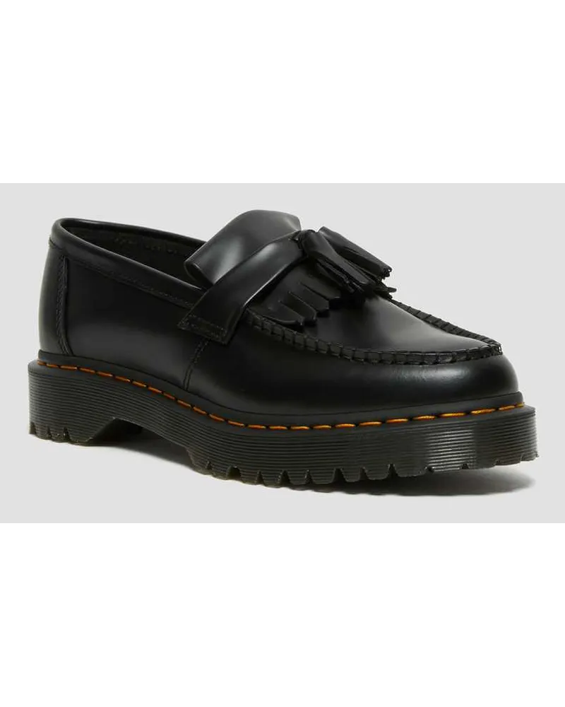 Dr.Martens Adrian Bex Glattleder Tassel Loafer in Schwarz Schwarz