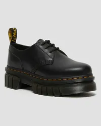 Dr.Martens Audrick Plateauschuhe, Leder in Schwarz Schwarz