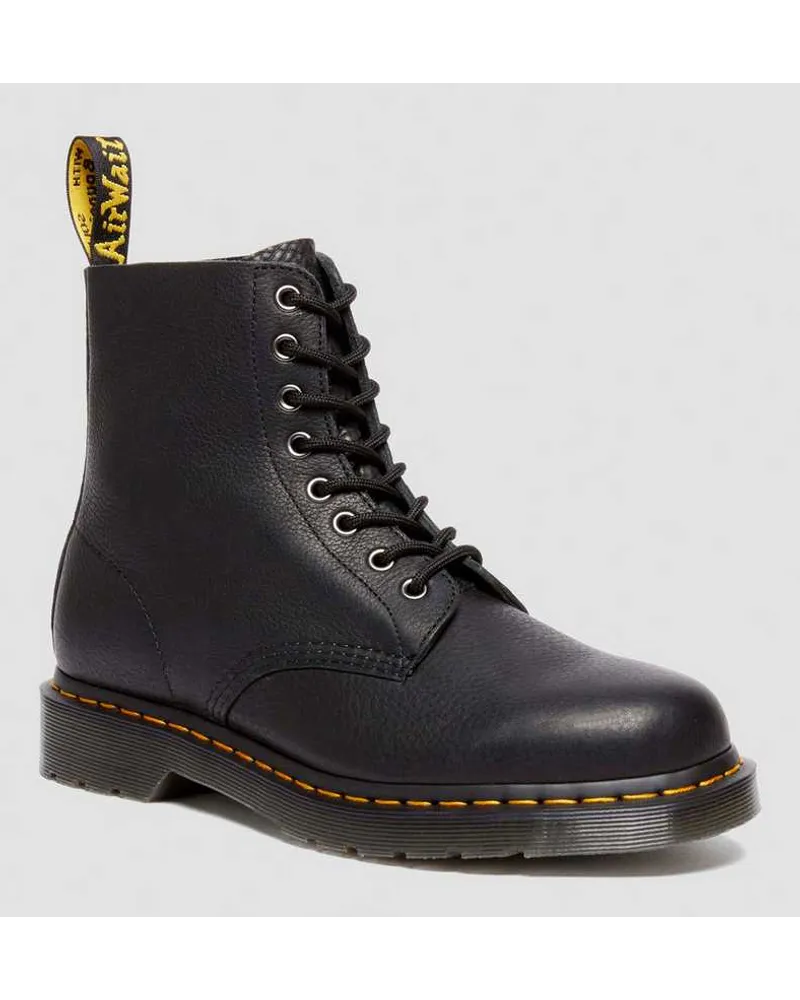 Dr.Martens 1460 Pascal Ambassador Leder Schnürstiefel in Schwarz Schwarz