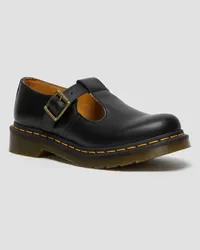 Dr.Martens Polley Glattleder Mary Jane Schuhe in Schwarz Schwarz