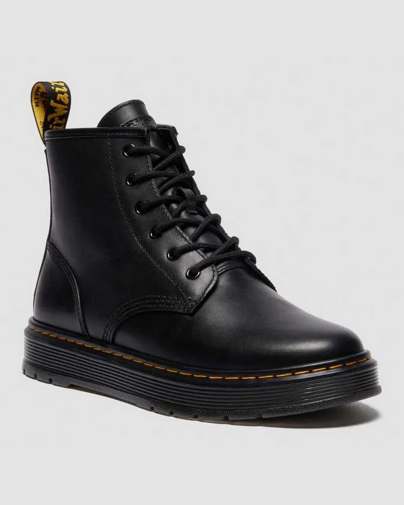 Dr.Martens Brookline Soft Leder Chukka Stiefel in Schwarz, Größe Schwarz