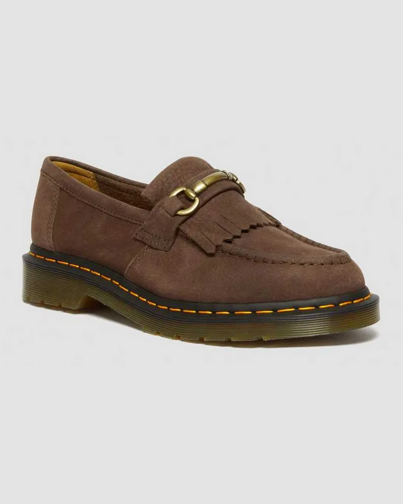 Dr.Martens Adrian Snaffle Nubuck Leder Loafer in Braun Braun