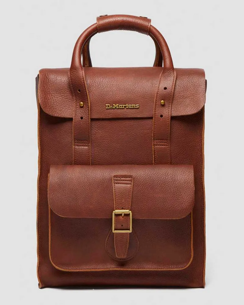 Dr.Martens Ambassador Leder Rucksack in Braun 