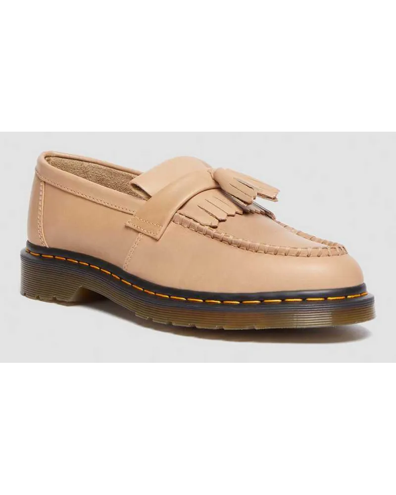 Dr.Martens Adrian Carrara Leder Tassel Loafer in Bräunen Bräunen