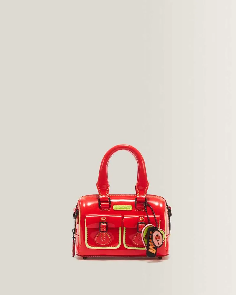 Dr.Martens Mini Top Handle Powerpuff Tasche in Rot Rot