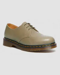 Dr.Martens 1461 Carrara Leder Oxford Schuhe in Grün Grün