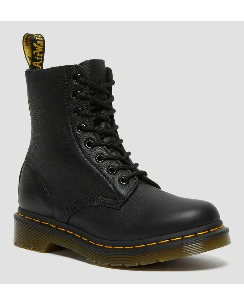 Dr.Martens 1460 Pascal Virginia Stiefeletten, Damen, Leder in Schwarz Schwarz