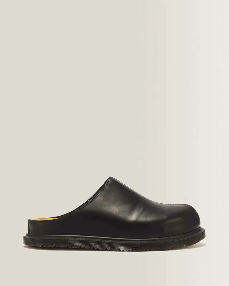Dr.Martens San Leder Mules in Schwarz, Größe Schwarz