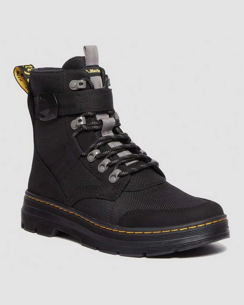 Dr.Martens Combs Tech II Casual Stiefel Mit Fleece-Futter in Schwarz, Größe Schwarz
